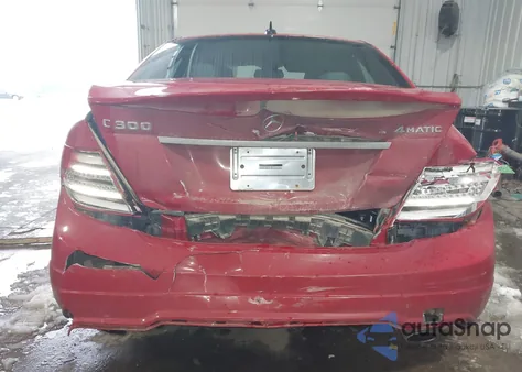 2014 Mercedes-Benz C 300 Sport 4Matic from USA, damaged, VIN WDDGF8ABXER314615